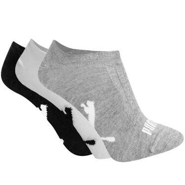 Imagem de Kit 3 Pares de Meia Puma Sapatilha Esportiva