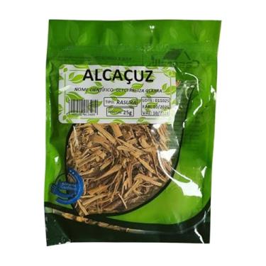 Imagem de Chá ALCAÇUZ Raiz Natural Glycyrrhiza Glabra em Rasura, 25g, PREMIUM NATURAL EXCLUSIVO
