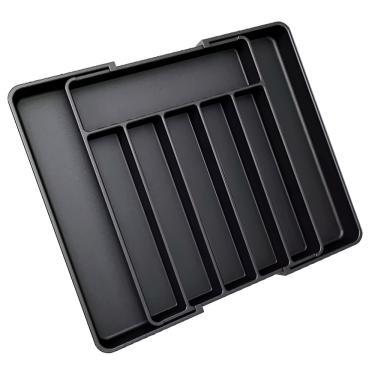 Imagem de Porta Talher Organizador Gaveta Cozinha Divisória Ajustável