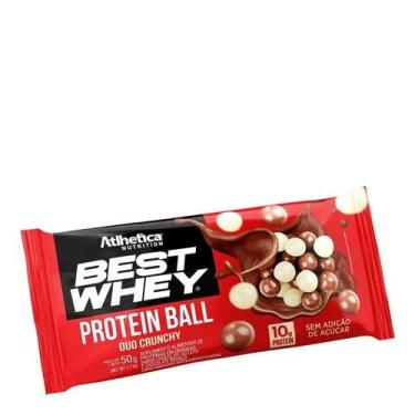 Imagem de Best Whey Protein Ball 50g - Duo Choco Branco E Ao Leite - Atlhetica N
