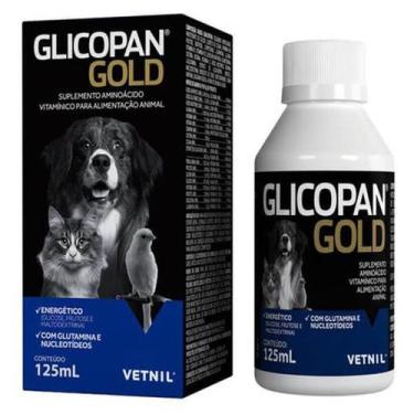 Imagem de Suplemento Glicopan Gold para Cães e Gatos Vetnil 125ml