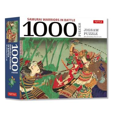 Imagem de Samurai Warriors in Battle- 1000 Piece Jigsaw Puzzle: Finished Size 29 X 20 Inch (74 X 51 CM)