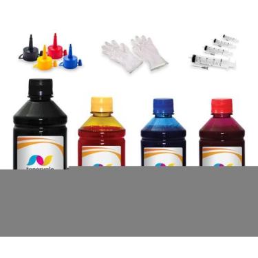 Imagem de Kit 1250ml De Tinta Compatível Para Canon GL-11 GL11 - Toner Vale