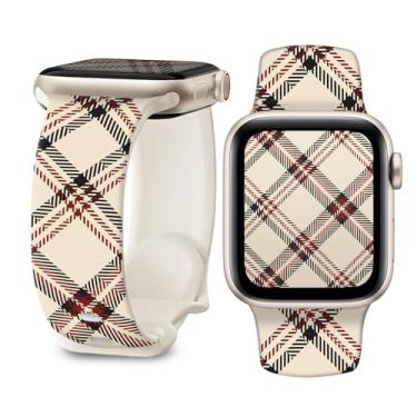 Imagem de Pulseira de silicone macio de 38 mm, 40 mm, 41 mm, 42 mm, 44 mm e 45 mm com fecho clássico para Apple Watch Series SE11 10 9 8 7 6 5 4 3 2 1 (grade 7)