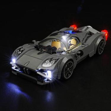 Imagem de Kit de luz LED DALDED para Lego Speed Champions Pagani Utopia