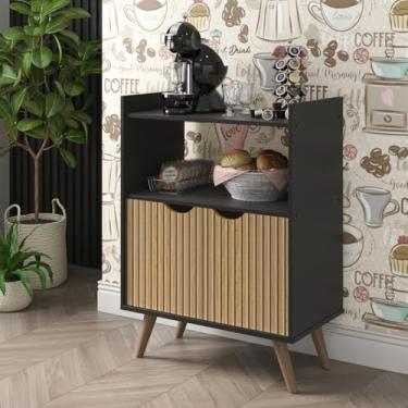 Imagem de Buffet Grécia - JM3 Moveis (Preto/Canelado)