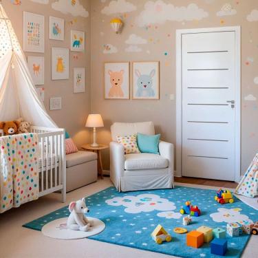 Imagem de Kit Porta de Madeira 215x77cm Batente 14cm Cristal Primer com Guarnição Uniportas