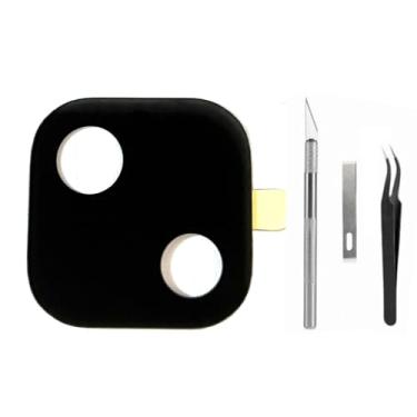 Imagem de Substituição de vidro da lente traseira da câmera traseira para Google Pixel 4/4 XL / 4A 4G /4A 5G, incluindo kit de ferramentas (para Pixel 4A 4G)