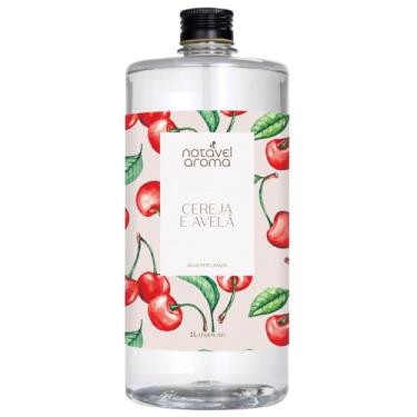 Imagem de Agua Perfumada 1L Odorizante Aromatizador Tecidos Roupas Cama Cortinas (Cereja e Avelã)