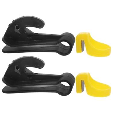 Imagem de jojofuny 4 peças cortador de fita balão ferramenta abridor de pacote balão cortador de cintura cortador de cintura balão Cortadora corte furado balão Ppen caixa de transporte para desempenho