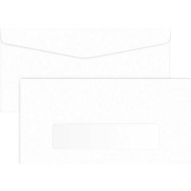 Imagem de Envelope Ofício 114x229 75g Branco c/Janela 1000un - Foroni