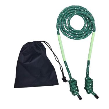 Imagem de Vaveren Corda de pular, corda de pular, ajustável para treino interno e externo, equipamento de treinamento em academia doméstica