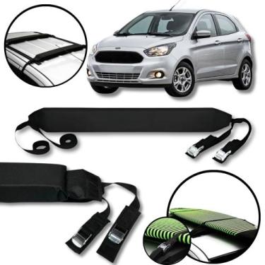 Imagem de Rack Teto Prancha Surf Carro Com Cinta Ford Ka - BR18