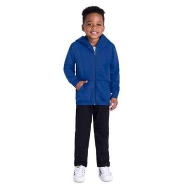 Imagem de Jaqueta infantil menino em moletom Brandili-Masculino