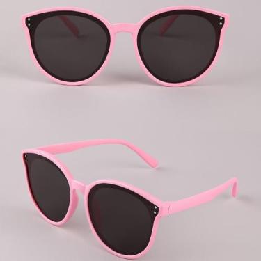 Imagem de Óculos de sol infantil flexível c/ proteção uv-unicolor z - BRASCOL, R
