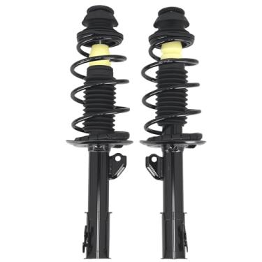 Imagem de maXpeedingrods 2 peças de amortecedores dianteiros para Toyota Yaris 2006-2011, 272288 272289 amortecedores completos com montagem de mola helicoidal
