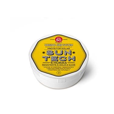Imagem de SUN TECH Protetor Solar Corporal – FPS 50 75 gr - Grip System de alta aderência, amplo espectro UVA/UVB, resistente à água e suor, hidrata com manteiga de cupuaçu