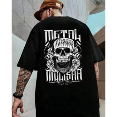 Imagem de Camisetas Oversized Anime Hip Hop Streetwear Premium-Masculino