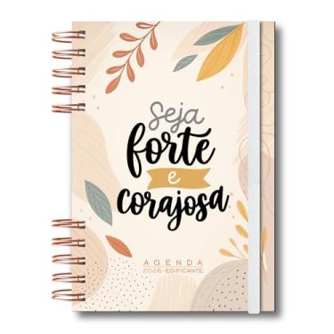 Imagem de Agenda Executiva 2026 Diária, Formato A5, Capa Dura Premium, Wire-O, com Elástico, Planejamento Mensal, Bolsa Interna, para Uso Profissional e Pessoal (Edificante 3)