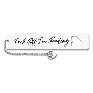 Imagem de Marcador de livro engraçado para amantes de livros, presentes para leitores, amigos, presentes de aniversário e Natal para irmã irmão, marcador motivacional inspirador para filha e filho, acessórios