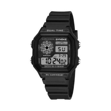 Imagem de Relógio Digital Esportivo Masculino À Prova D'Água Luminosa Multifunci