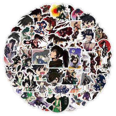 Imagem de Adesivos Nier: Automatas Anime, pacote de 50 peças, desenho animado decorativo