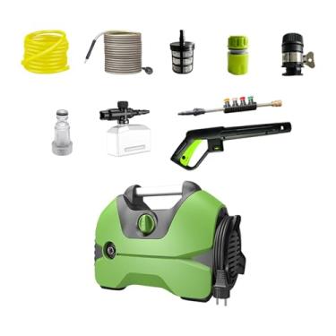 Imagem de Bothyi Máquina de limpeza de alta pressão, lavadora elétrica de alta pressão, para cerca, entrada de garagem, limpador de chão, pátio e quintal