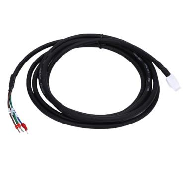 Imagem de POCREATION Cabode Energia do Motor Servo, Fio de Silicone Flexível Retardante de Chama Alcalino e Oleoso, Com Textura Macia para Motores Servo A4 A5 A6