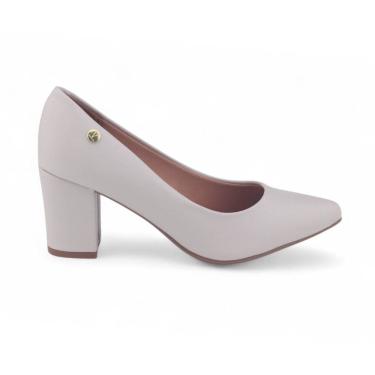 Imagem de Sapato Scarpin Vizzano 1290.500 pelica salto bloco 7cm