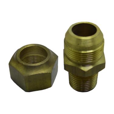 Imagem de Niple 1/2 X 3/4 Flange Com Porca Wayne/Chiaperini