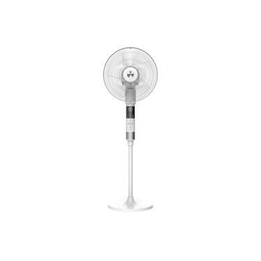 Imagem de Ventilador de Coluna 40cm Spirit 360º com 3 Velocidades, Controle Remoto, Display LED e Timer de até 8 Horas  Branco