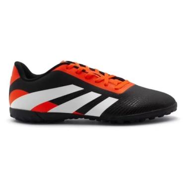 Imagem de Chuteira Adidas Predator Essentials 24.5 IN Futsal Preta e Vermelha