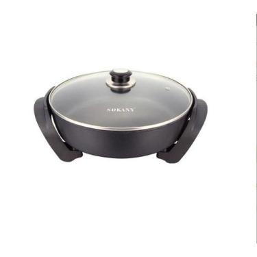 Imagem de Frigideira Elétrica com Tampa de Vidro  1100W - 110v - Panela SK94 - S