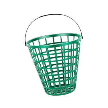 Imagem de harayaa Cesto para bolas de golfe, suporte para bolas, acessórios para estádio, armazenamento para campo de treino, organizador de balde para bolas de golfe, L Hold 100pcs