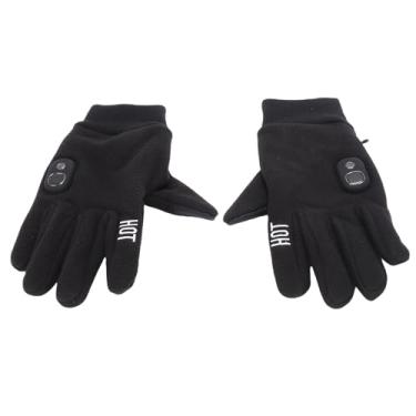 Imagem de Asixxsix Luvas Aquecidas, Luvas de Aquecimento Elétrico Recarregáveis ​​para Homens e Mulheres Com Bateria de 3000mAh e 5 Configurações de Temperatura, para Esqui, Pesca,Motocicleta