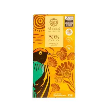 Imagem de Chocolate 50% Cacau ao Leite Mendoá  80g