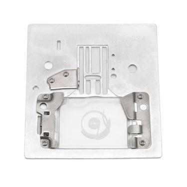 Imagem de GLOGLOW Placa de Agulha para Máquina de Costura, Aço Carbono Q235 Com Design Transparente, Conjunto Fácil de Substituir para o Modelo 7256 7258 7422 7424 7426 7430 7436 7444 7446