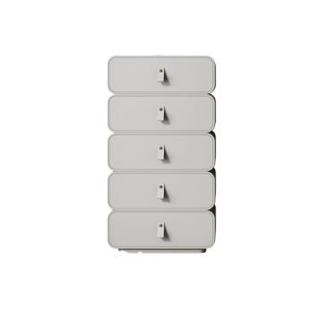 Imagem de Cômodas Armário de armazenamento gavetas, armário madeira para quarto, unidade para e sala estar(Light grey,60 * 40 * 118cm)