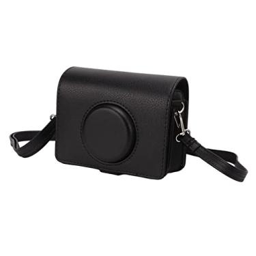 Imagem de Generic Estojo para Câmera Bolsa de Proteção de Couro PU Moderna Com Alça de Ombro para Câmera Fuji Mini Evo, Bolsa de Elegante e Portátil para Uso Externo e Interno, Tamanho 5,6 X 2,1 X 4,1 pol.