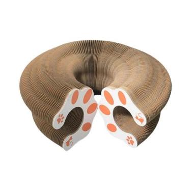 Imagem de Brinquedo Interativo Para Gatos, Arranhador Em Forma De Acordeão, Supr