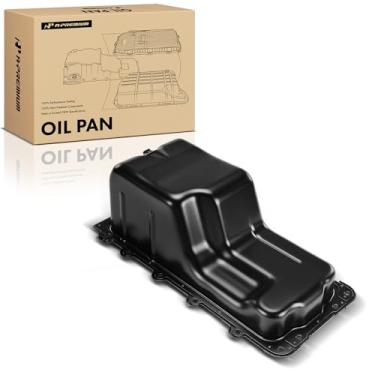 Imagem de A-Premium Cárter de óleo do motor com plugue de drenagem compatível com Ford Expedition 2009-2014, F-150 2009-2010, Lobo 2009-2010, Lincoln Navigator 2009-2014, V8 5.4L