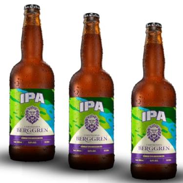 Imagem de Cerveja Berggren IPA 500ml - 3 unidades