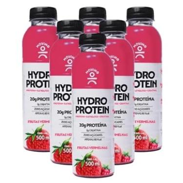 Imagem de MOVING C/6 500ML HYDRO PROTEIN FRAMBOESA