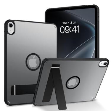 Imagem de BENTOBEN Capa magnética para iPad A16 com suporte invisível (11ª geração 11 polegadas 2025), iPad 10ª geração 10 polegadas 2022, capa protetora fina fosca para tablet iPad 11ª/10ª geração, preta