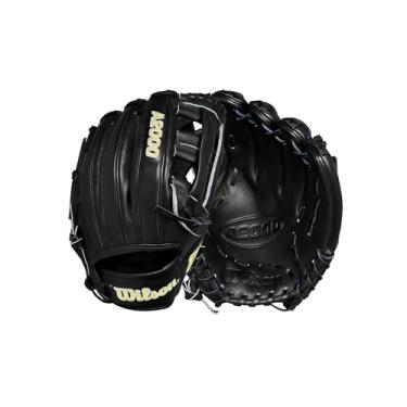 Imagem de Wilson Luva de beisebol 2024 Baseball Classics Series A2000 DW5 30,5 cm - arremesso para a direita, preto/amarelo