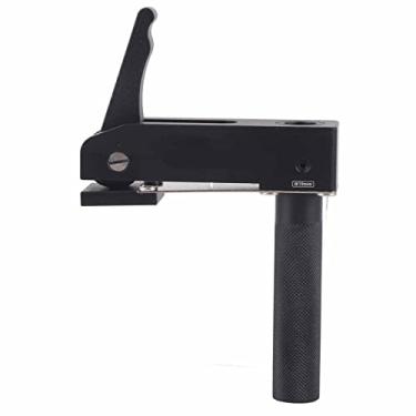 Imagem de Bancada de trabalho para cães braçadeira liga de alumínio três modos ajustável alternância braçadeiras rápidas para marcenaria profissional durável preto 60 mm (19mm)