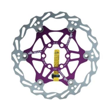 Imagem de Rotor De Freio a Disco Flutuante De Aço Inoxidável SNAIL MTB 140/160mm