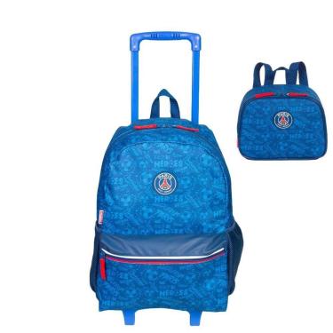 Imagem de Kit Mochila e Lancheira Sestini PSG M Plus Azul-Masculino