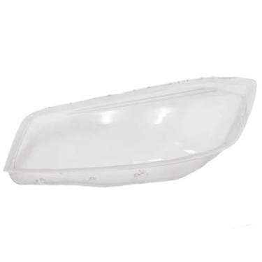 Imagem de Compatível com kia sorento 2015 2016 2017 2018 gadgets do carro sombra farol dianteiro do carro lente capa luzes escudo(Left)