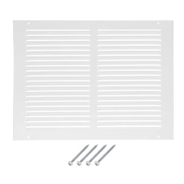 Imagem de PATIKIL 35.6 cm x 25.4 cm Tampa de ventilação de abertura de duto, tampa de ventilação de dedo do pé HVAC Grade de registro de espaço do dedo do pé grades de ar de retorno para piso de parede de teto